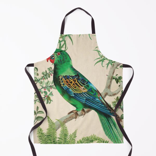 Item preview, Vintage Tropical Bird with Lush Foliage Botanical Illustration designed and sold by RGB-crayon.