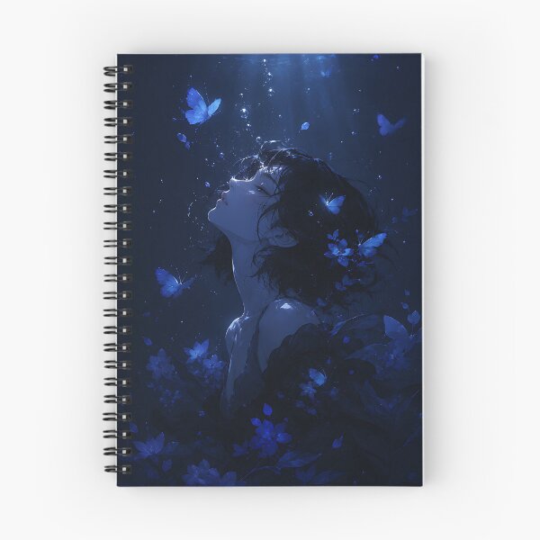 Item preview, Underwater Blue Butterfly Serenade  designed and sold by Jaideep Walia.