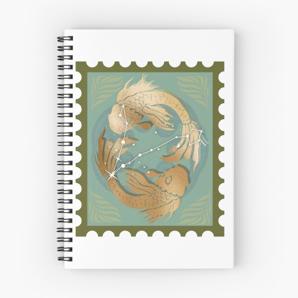Item preview, Pisces: Zodiac Stamps designed and sold by elitaseasel.