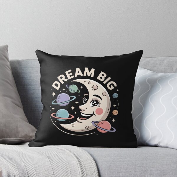 Item preview, Dream Big Cute Moon Kawaii Space | Celestial Planet Aesthetic  designed and sold by ViktoonShirts.