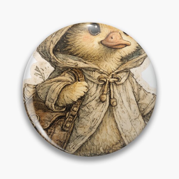 Item preview, Adorable Duck in a Vintage Raincoat designed and sold by Alpha-mike13.