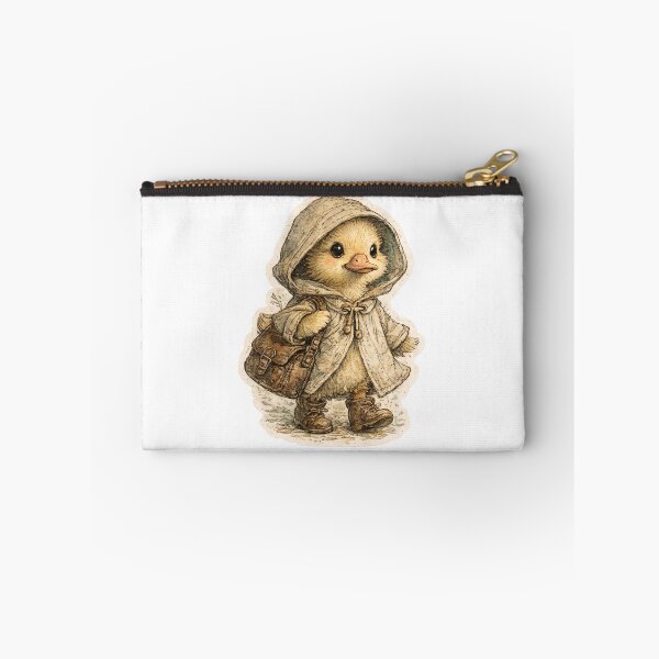 Item preview, Adorable Duck in a Vintage Raincoat designed and sold by Alpha-mike13.