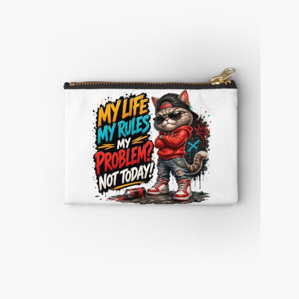 Item preview, Cool Street Cat Graffiti T-Shirt | My Life My Rules designed and sold by M.Store.