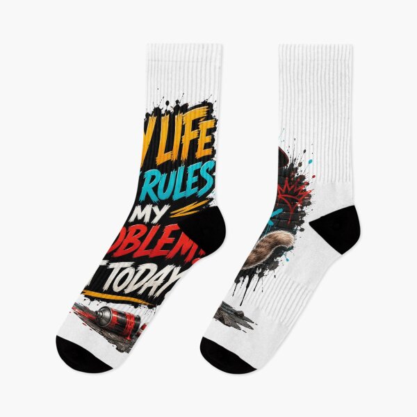 Item preview, Cool Street Cat Graffiti T-Shirt | My Life My Rules designed and sold by M.Store.
