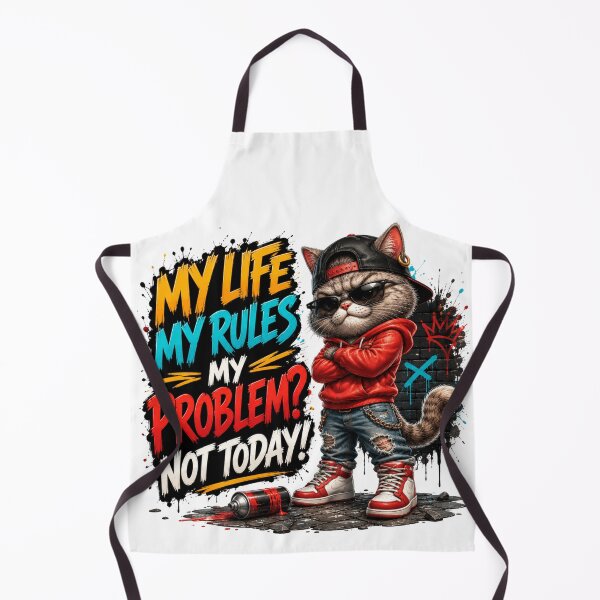 Item preview, Cool Street Cat Graffiti T-Shirt | My Life My Rules designed and sold by M.Store.