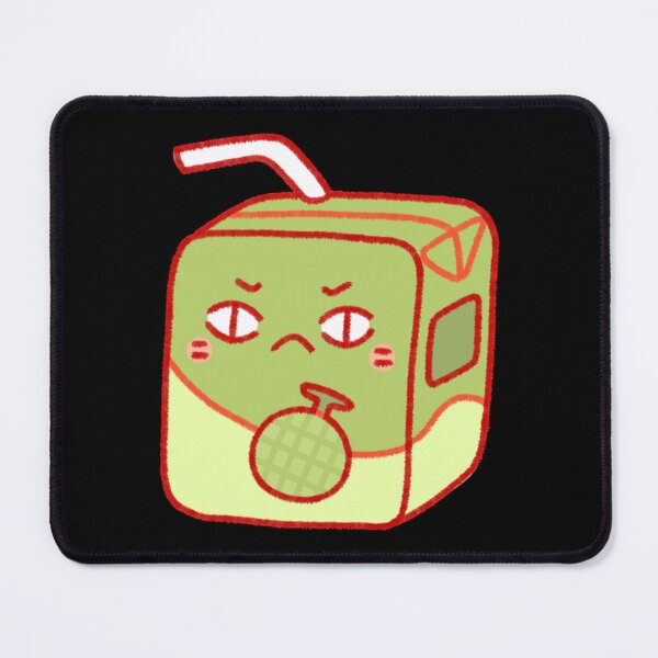 Item preview, Cute Angry Milk Melon Carton Illustration designed and sold by RepentAgenda.