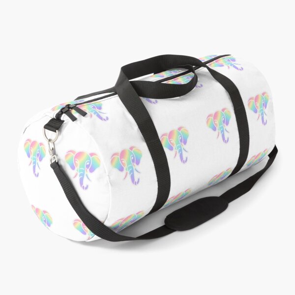 Item preview, Iridescent Pastel Elephant Head Animal Portrait designed and sold by Owcomm.