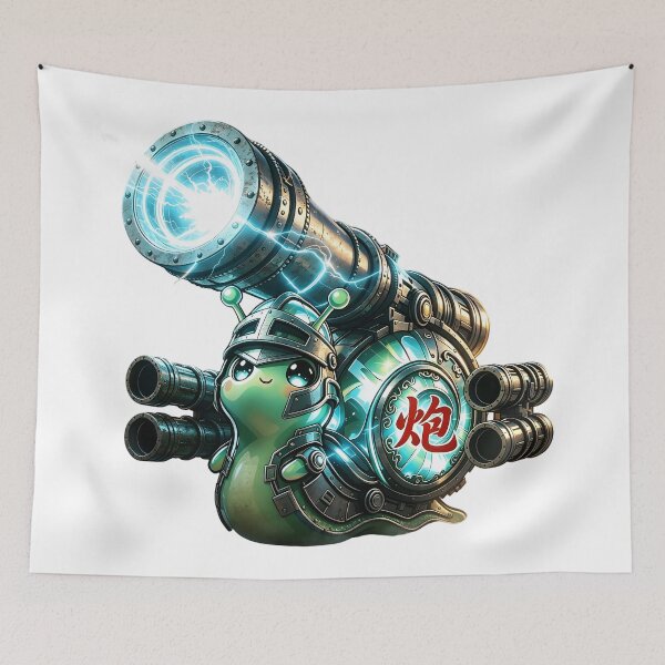 Item preview, The Veteran Snail - Heavy Artillery Leptopoma Nitidum designed and sold by ABYSSLAB.