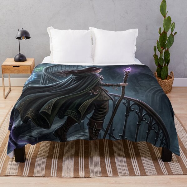 Item preview, Mystical Witch Tapestry | Glowing Spirit Cats Art Print | Magical Gift for Dark Fantasy Lover designed and sold by YNAMREG.