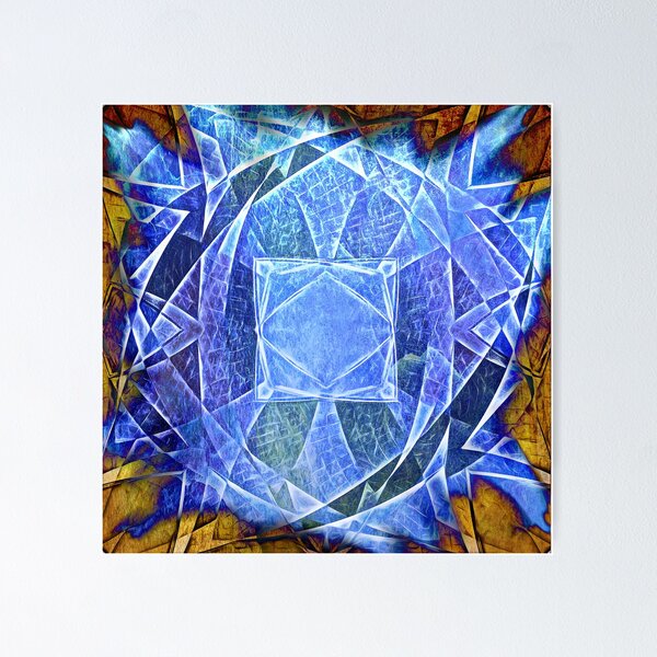 Item preview, Plaque Sacred Shapes 09 designed and sold by extramuros-cf.