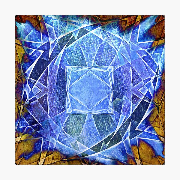 Item preview, Plaque Sacred Shapes 09 designed and sold by extramuros-cf.