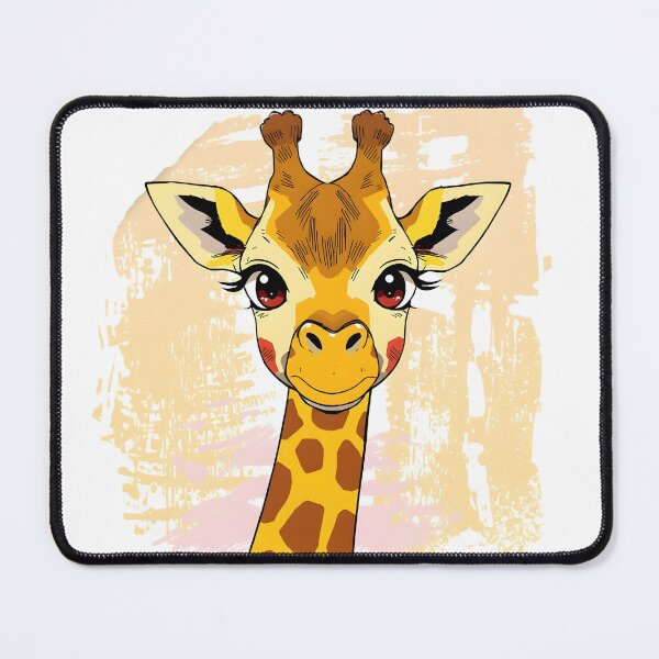 Item preview, Cute Kawaii Giraffe Sticker | Adorable Cartoon Giraffe Safari Animal Illustration designed and sold by dreamz-world.
