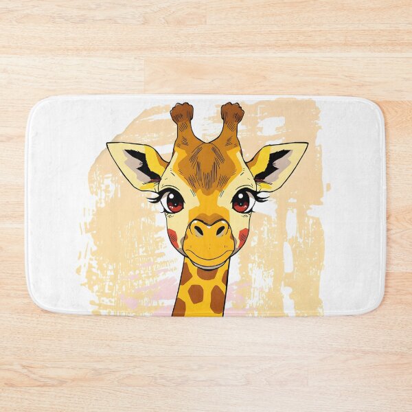 Item preview, Cute Kawaii Giraffe Sticker | Adorable Cartoon Giraffe Safari Animal Illustration designed and sold by dreamz-world.