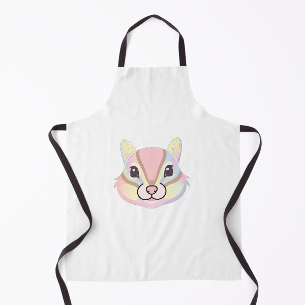 Item preview, Cute Pastel Rainbow Chipmunk Face Portrait designed and sold by Owcomm.