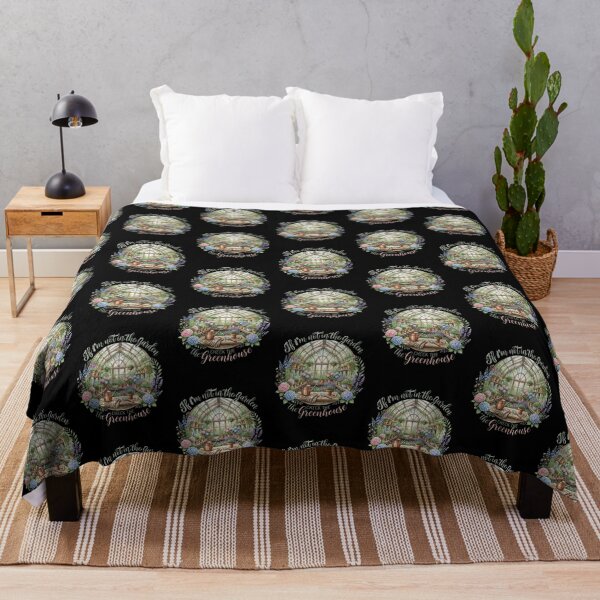 Item preview, If I'm Not In the Garden Check The Greenhouse Retro Floral T-Shirt designed and sold by PACS0011.
