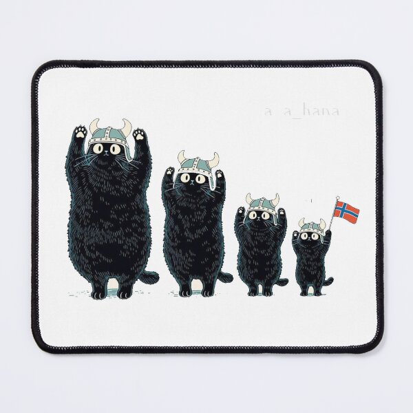 Item preview, Funny Viking Cat Family Shirt designed and sold by Mystic & Celestial Art.