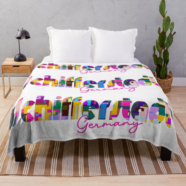 Item preview, Schifferstadt, Germany, Vibrant Abstract City Typography Art designed and sold by Wanderful-roads.