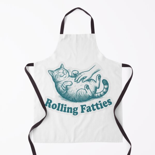 Item preview, Rolling Fatties Cute Chubby Cat designed and sold by raedattia.