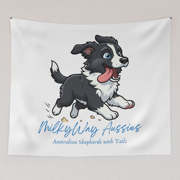 Item preview, MilkyWay Aussies Australian Shepherds with Tails designed and sold by AussieMomma.