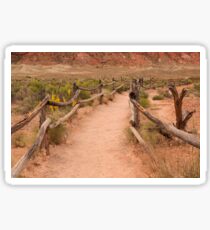 One Hike To Delicate Arch - 1 © Sticker