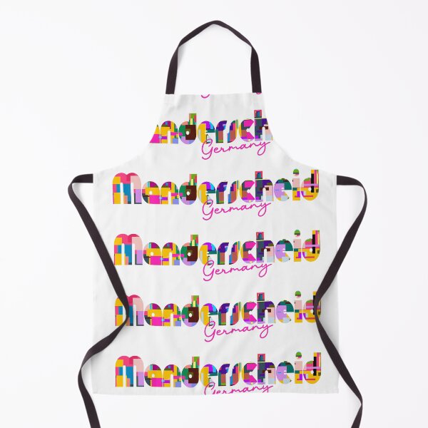 Item preview, Manderscheid, Germany, Vibrant Abstract City Typography Art designed and sold by Wanderful-roads.