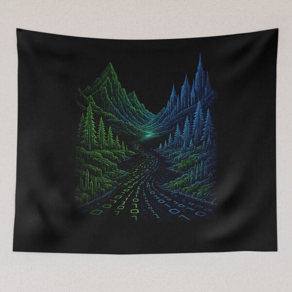 Item preview, Binary Valley Between Two Worlds designed and sold by Kicor.