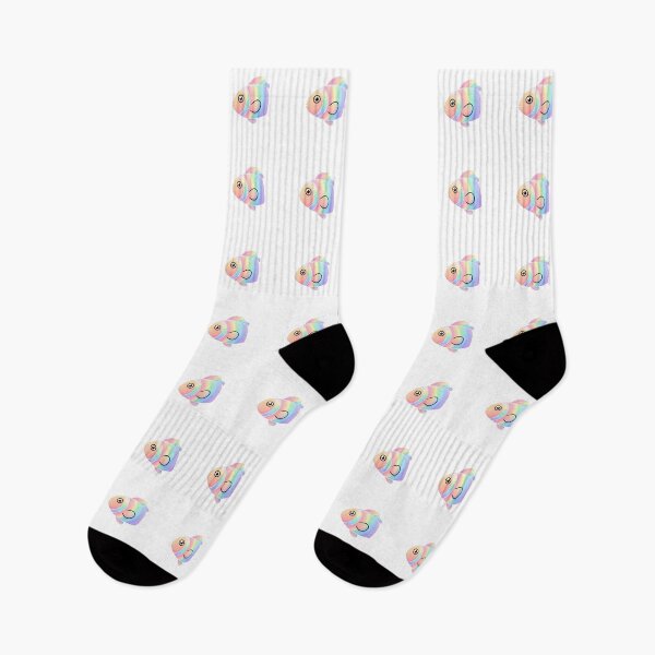 Item preview, Cute Pastel Rainbow Clownfish Illustration designed and sold by Owcomm.