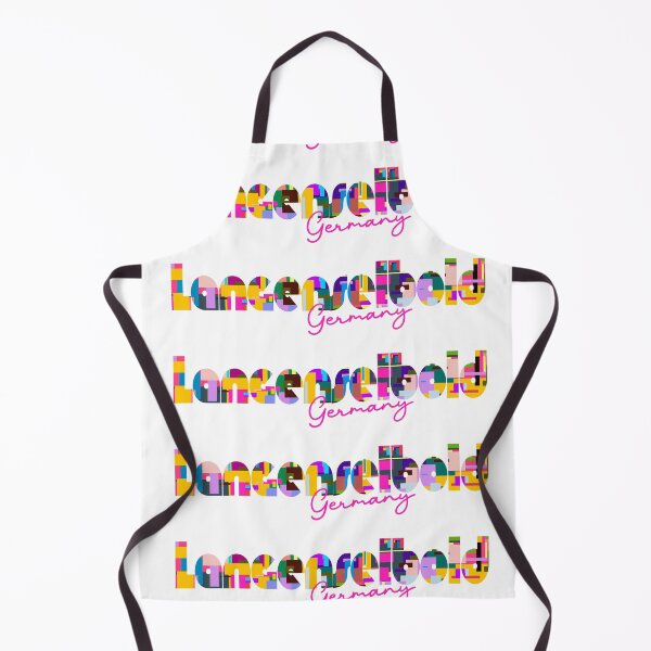 Item preview, Langenselbold, Germany, Vibrant Abstract City Typography Art designed and sold by Wanderful-roads.