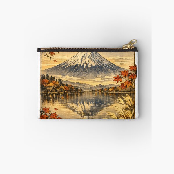 Item preview, Great Mt. Fuji autumn scenery Ukiyo-e style designed and sold by JpnArts-Sak981.
