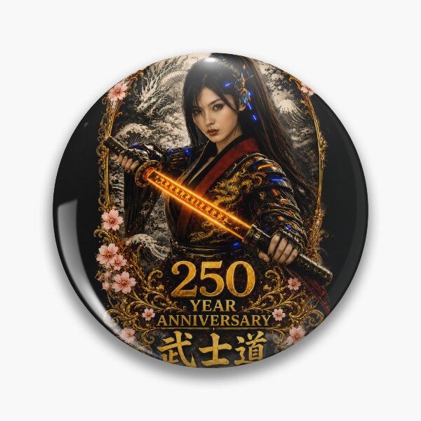 Item preview, Cyber Samurai Woman – Bushido 250th Anniversary designed and sold by Dragon-Samurai.
