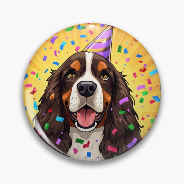 Item preview, Cute Cocker Spaniel Birthday Party Design  designed and sold by Kolibra.