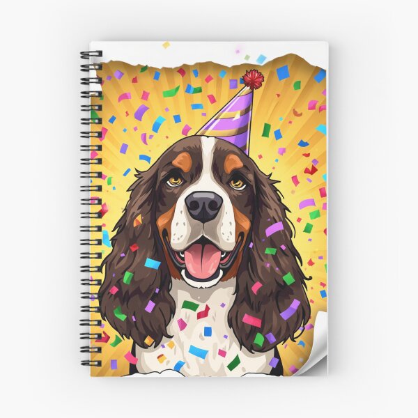 Item preview, Cute Cocker Spaniel Birthday Party Design designed and sold by Kolibra.