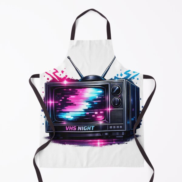 Item preview, Vintage Glitch TV – Retro 80s/90s Neon Synthwave designed and sold by Art70shop.