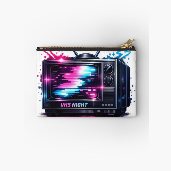Item preview, Vintage Glitch TV – Retro 80s/90s Neon Synthwave designed and sold by Art70shop.
