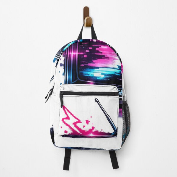 Item preview, Vintage Glitch TV – Retro 80s/90s Neon Synthwave designed and sold by Art70shop.