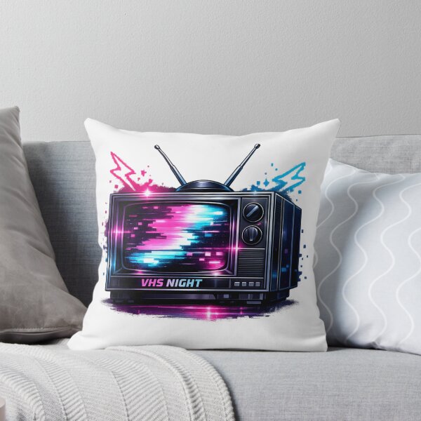Item preview, Vintage Glitch TV – Retro 80s/90s Neon Synthwave designed and sold by Art70shop.