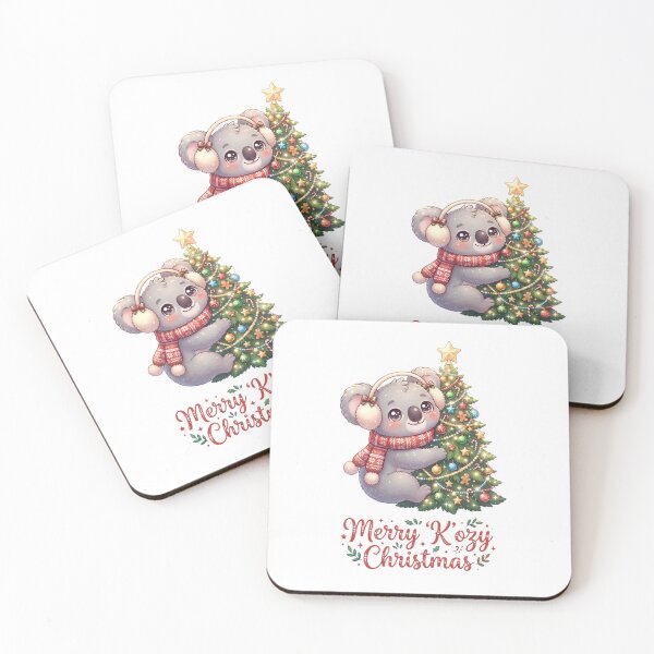 Item preview, Merry Kozy Christmas Cute Koala designed and sold by DesignsCreative.