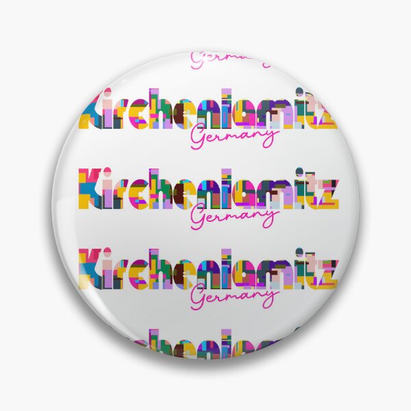 Item preview, Kirchenlamitz, Germany, Vibrant Abstract City Typography Art designed and sold by Wanderful-roads.