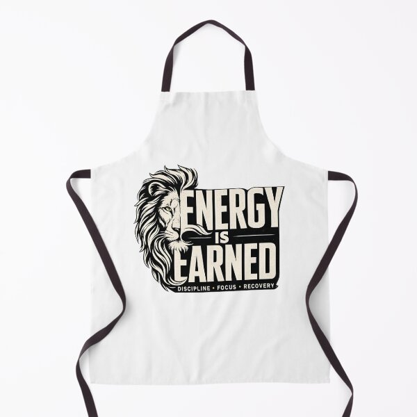 Item preview, Energy Is Earned Lion Discipline Design designed and sold by Presshue.