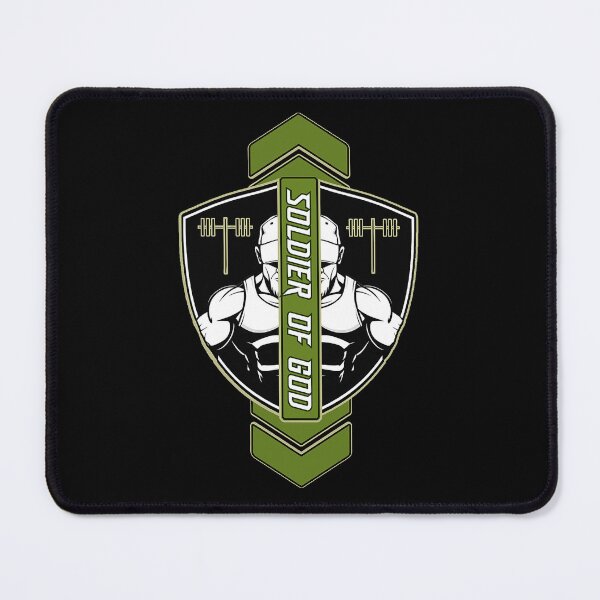Item preview, Soldier of God - Christian Gym - Tactical Faith designed and sold by Bezuiden.