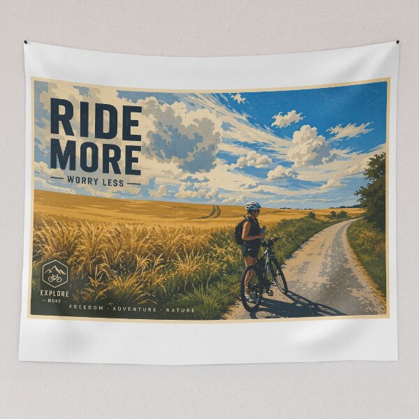 Item preview, Ride Beyond Limits - bike  designed and sold by Saint Arts Studio.