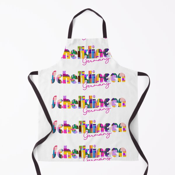 Item preview, Schelklingen, Germany, Vibrant Abstract City Typography Art designed and sold by Wanderful-roads.