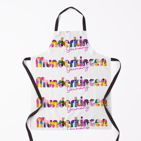 Item preview, Munderkingen, Germany, Vibrant Abstract City Typography Art designed and sold by Wanderful-roads.