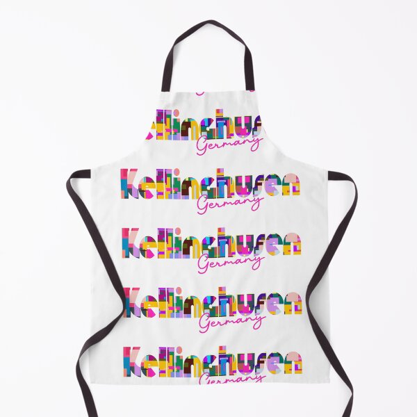 Item preview, Kellinghusen, Germany, Vibrant Abstract City Typography Art designed and sold by Wanderful-roads.