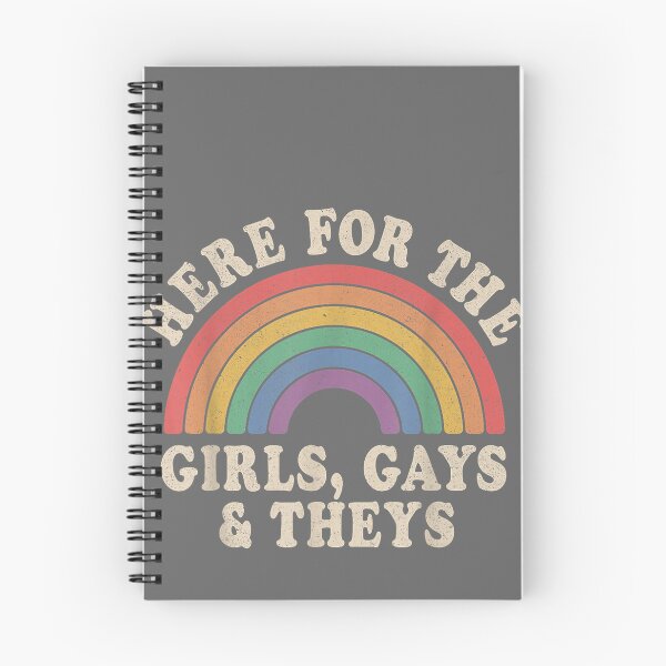 Item preview, Here for The Girls Gays & Theys LGBT Gay Pride Proud Ally designed and sold by KristineLi.