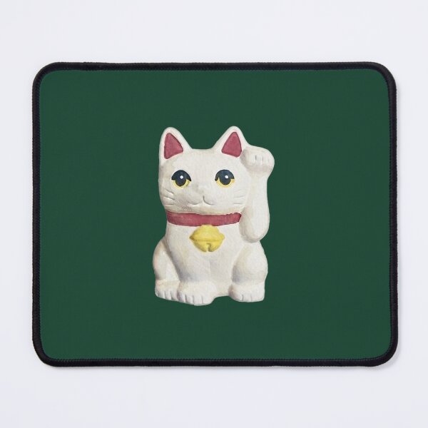 Item preview, Lucky Cat Beckoning Fortune Illustration designed and sold by Kooky Kiddy.