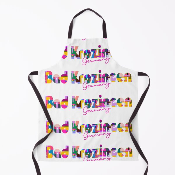 Item preview, Bad Krozingen, Germany, Vibrant Abstract City Typography Art designed and sold by Wanderful-roads.