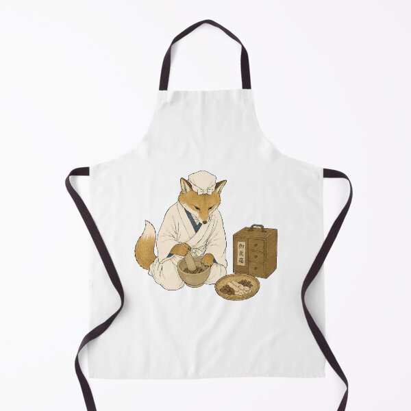 Item preview, Fox Apothecary - Japanese Herbal Doctor Animal Character designed and sold by medicalkinoko.
