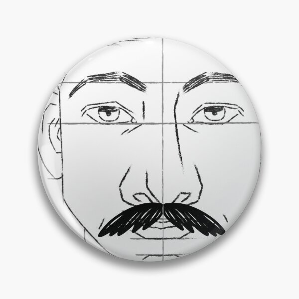 Item preview, Cold Wave Face - Industrial Post-Punk Aesthetic designed and sold by Marcin Dabski.