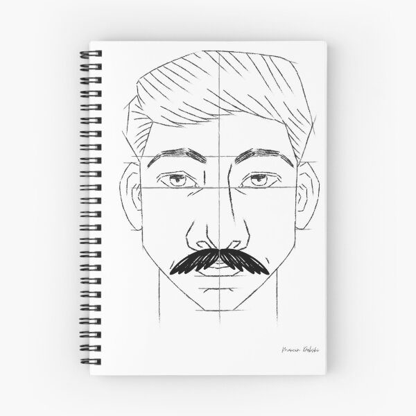 Item preview, Cold Wave Face - Industrial Post-Punk Aesthetic designed and sold by Marcin Dabski.